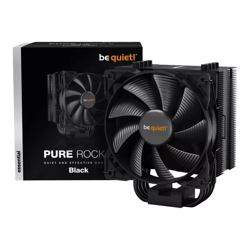 be quiet! Pure Rock 2 Black disipador de CPU por aire (BK007)