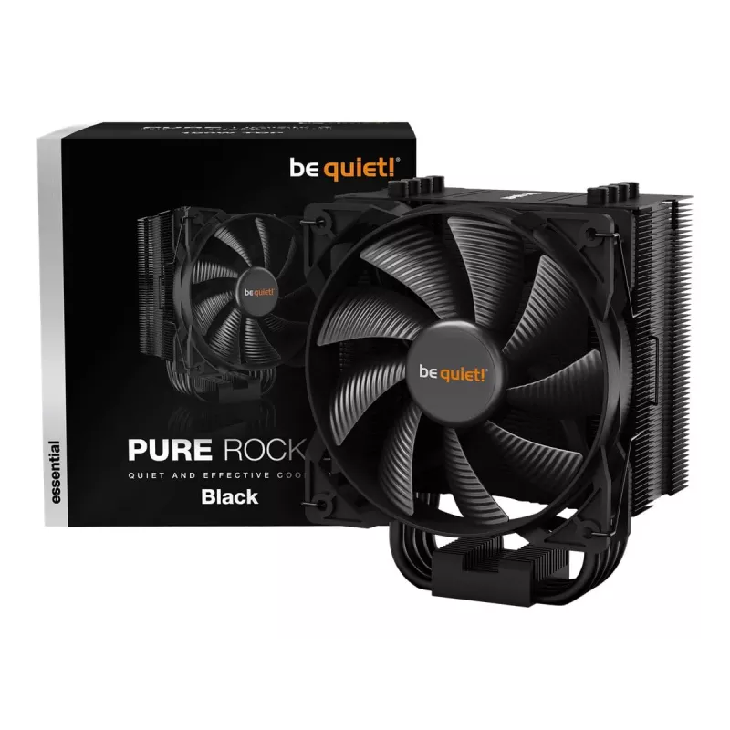 be quiet! Pure Rock 2 Black disipador de CPU por aire (BK007)