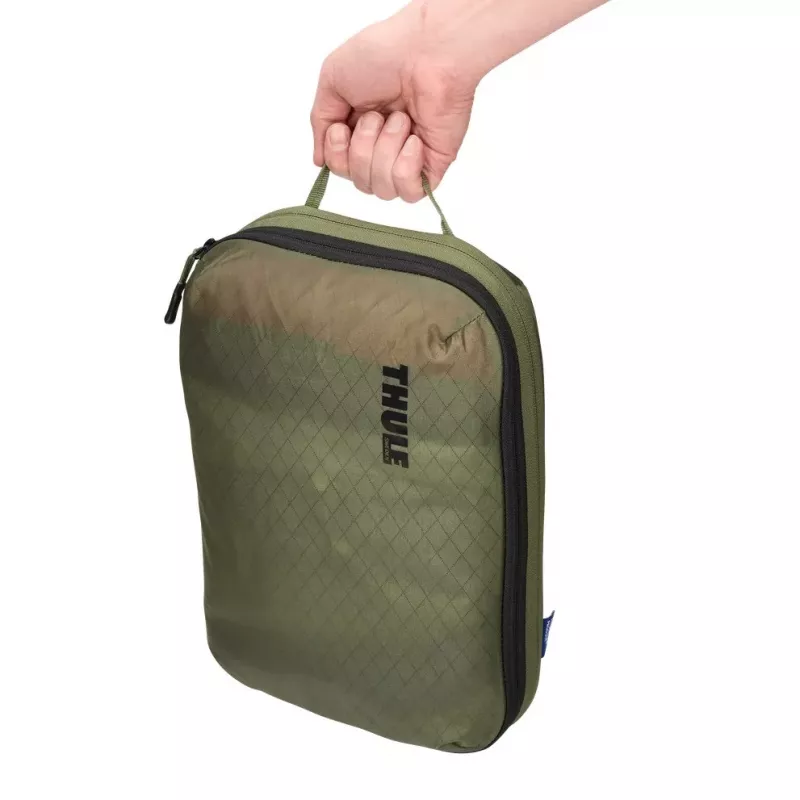 Thule Compression Packing Cube Medium Cubo de embalaje, Verde suave (TCPC202)
