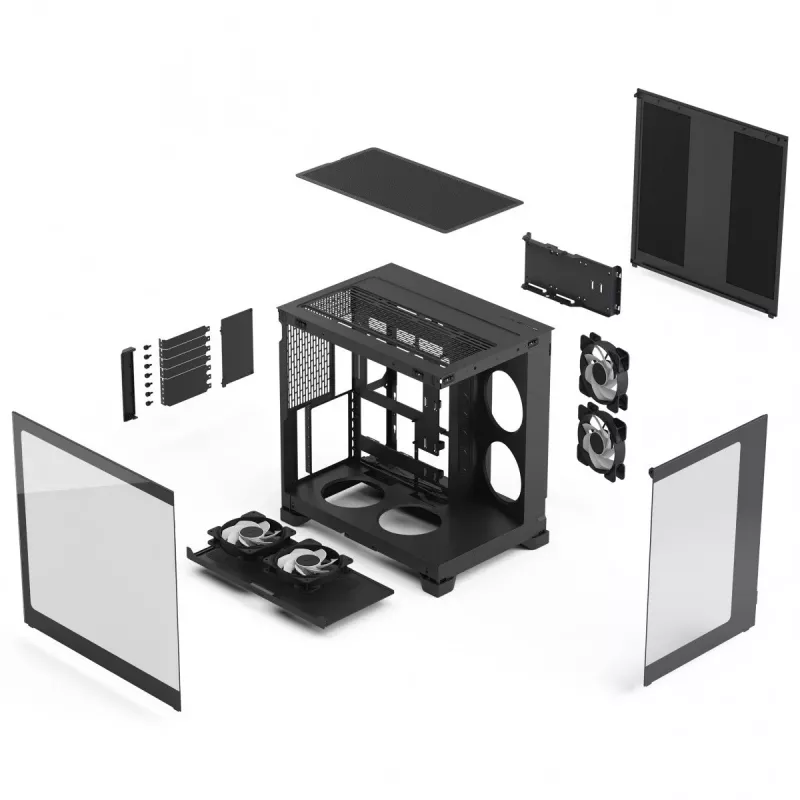 Fractal Design Pop 2 Vision Black caja semitorre Midi-Tower (FD-C-POV2A-02)