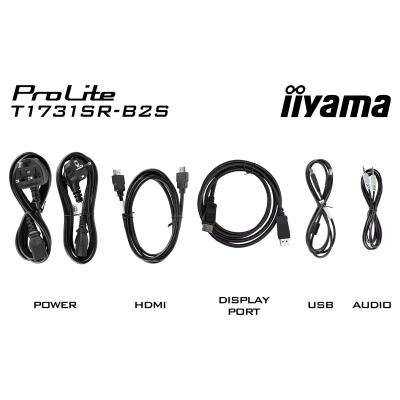 iiyama ProLite T1731SR-B2S 17 pulgadas SXGA Monitor táctil