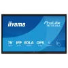 iiyama ProLite TE7515A-B2AG 75 pulgadas 4K Pantalla táctil interactiva