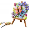 LEGO Creator 3 en 1 31390 Cuadro decorativo de arte floral (348 piezas)