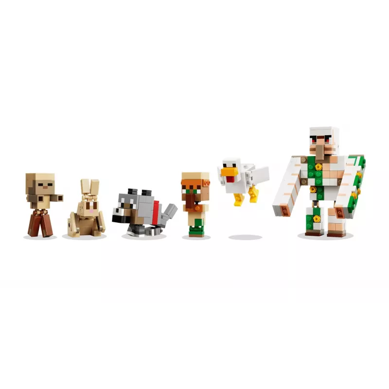 LEGO Minecraft 21592 Ataque del desierto del jinete de gallinas (428 piezas)