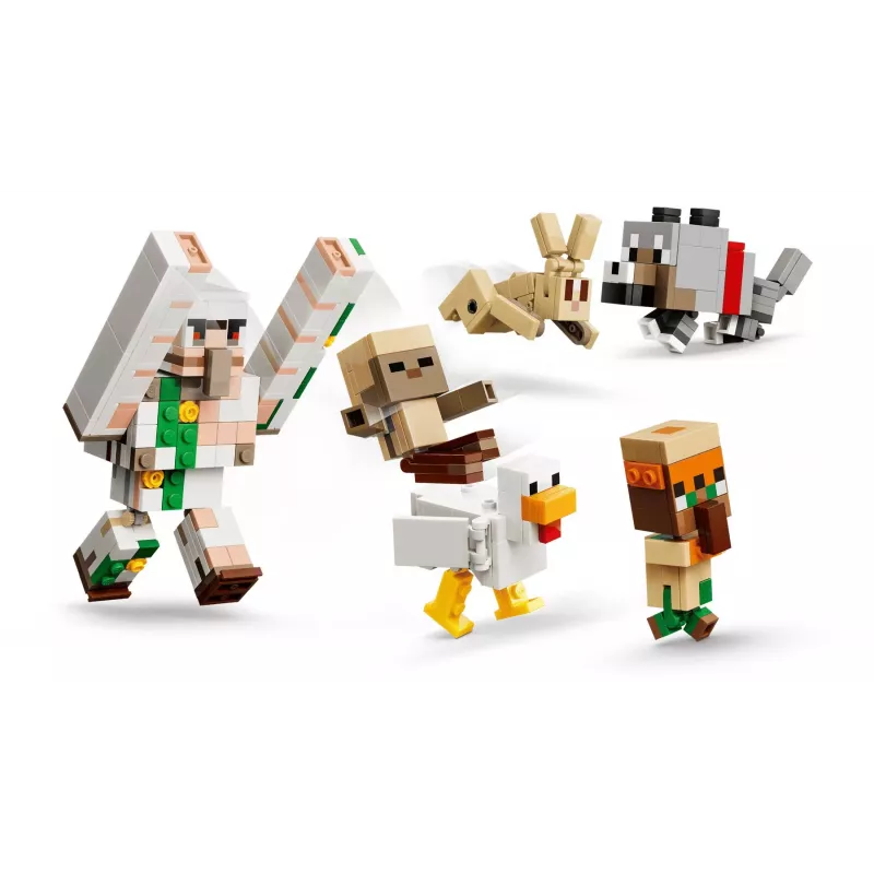 LEGO Minecraft 21592 Ataque del desierto del jinete de gallinas (428 piezas)