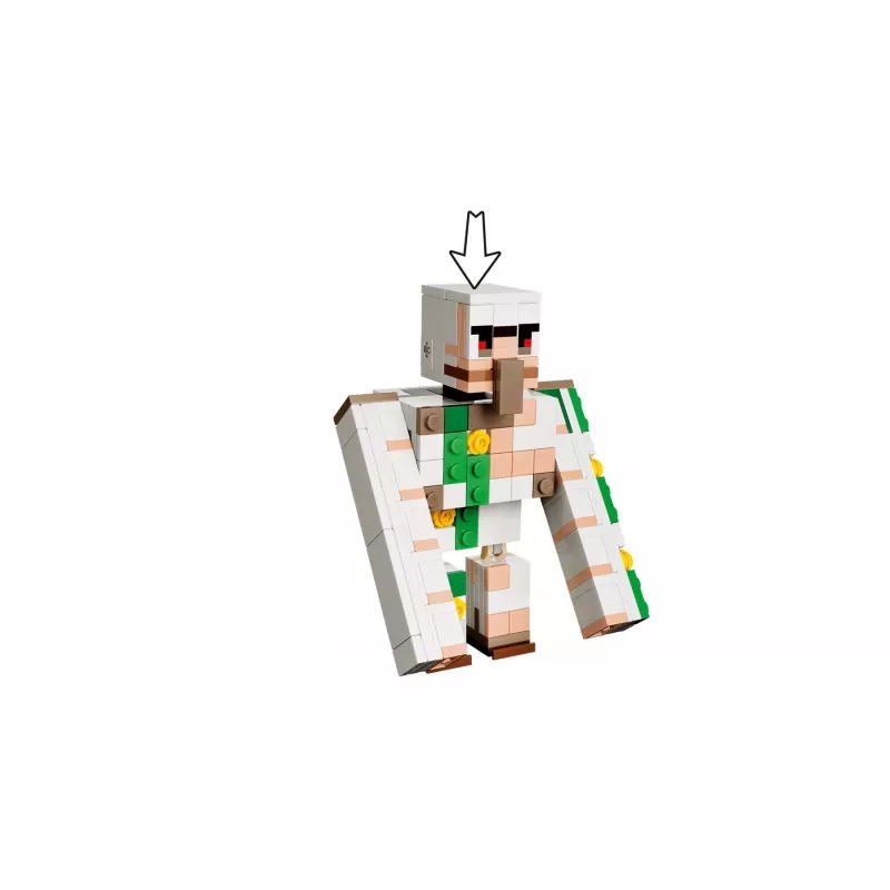 LEGO Minecraft 21592 Ataque del desierto del jinete de gallinas (428 piezas)