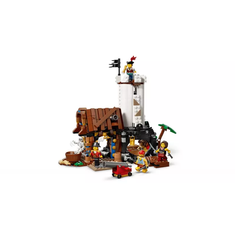 LEGO Creator 3 en 1 31387 Barco pirata icónico (1074 piezas)