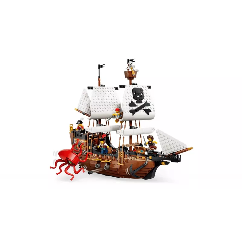 LEGO Creator 3 en 1 31387 Barco pirata icónico (1074 piezas)