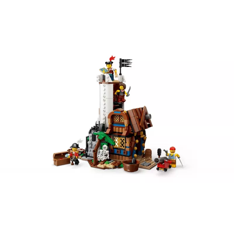 LEGO Creator 3 en 1 31387 Barco pirata icónico (1074 piezas)