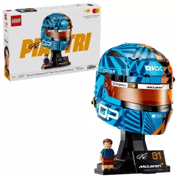 LEGO Editions 43017 Casco de McLaren F1 Oscar Piastri (793 piezas)