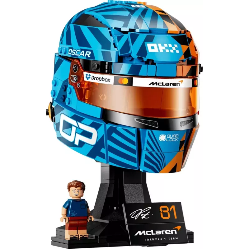 LEGO Editions 43017 Casco de McLaren F1 Oscar Piastri (793 piezas)