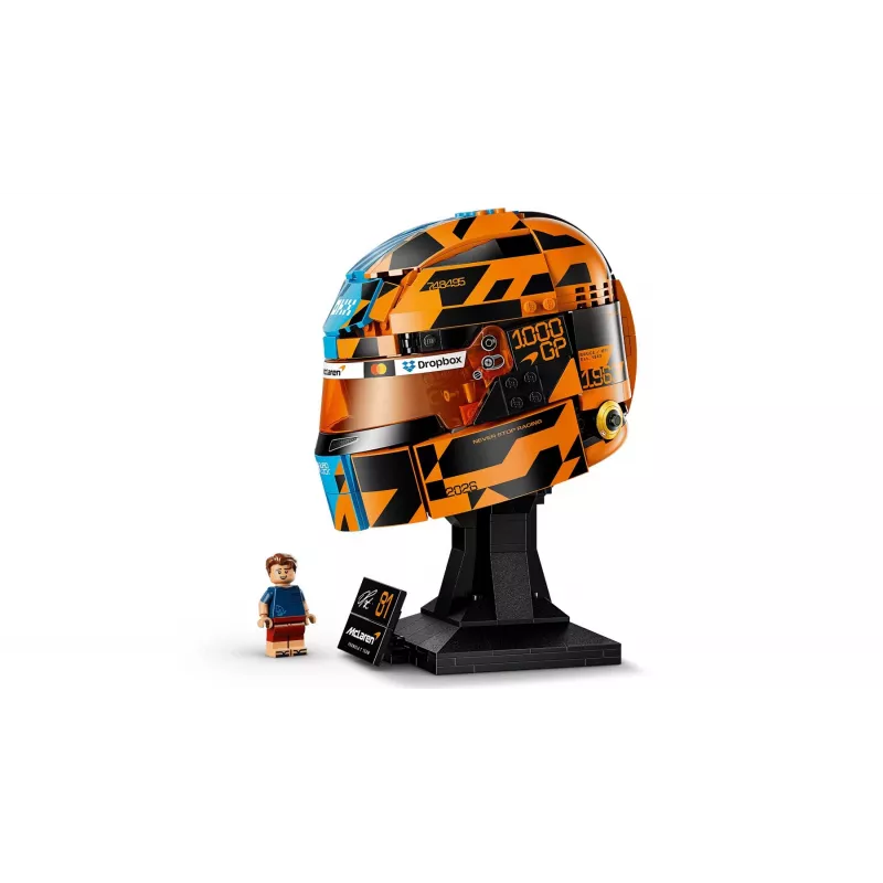 LEGO Editions 43017 Casco de McLaren F1 Oscar Piastri (793 piezas)