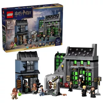 LEGO Harry Potter 76471 Tiendas de magia del Callejón Knockturn (788 piezas)