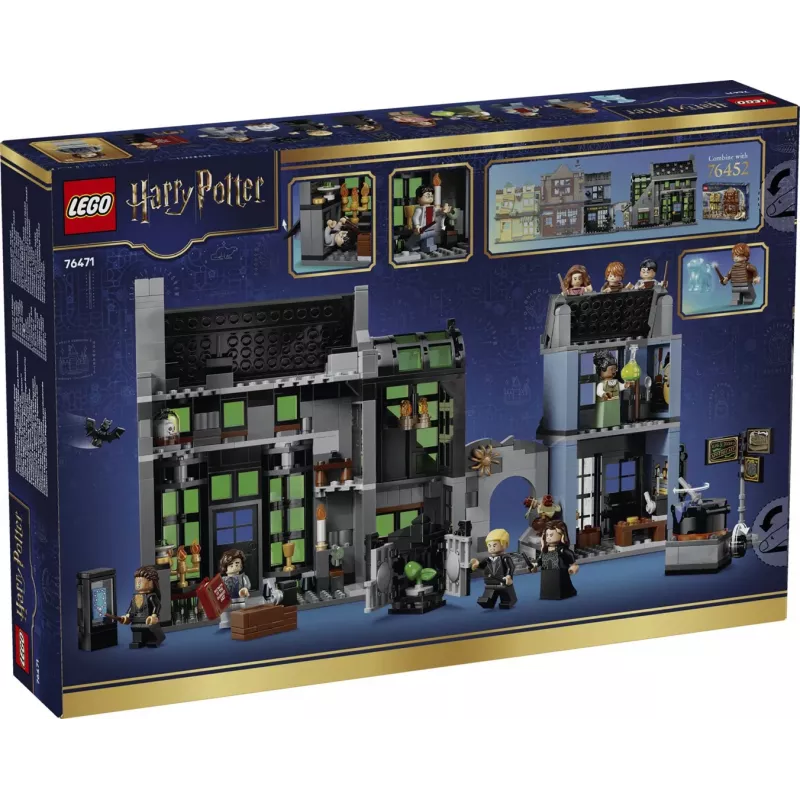 LEGO Harry Potter 76471 Tiendas de magia del Callejón Knockturn (788 piezas)