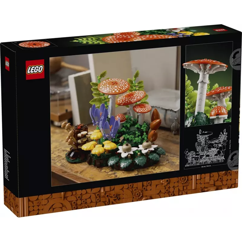 LEGO Botanicals 11505 Setas del bosque (806 piezas)