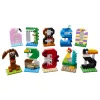 LEGO 40807 Números de cumpleaños - decoración de tarta de animales para construir (281 piezas)