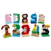 LEGO 40807 Números de cumpleaños - decoración de tarta de animales para construir (281 piezas)