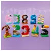 LEGO 40807 Números de cumpleaños - decoración de tarta de animales para construir (281 piezas)