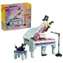 LEGO Creator 3 en 1 31392 Piano decorativo con gato (485 piezas)