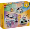 LEGO Creator 3 en 1 31392 Piano decorativo con gato (485 piezas)