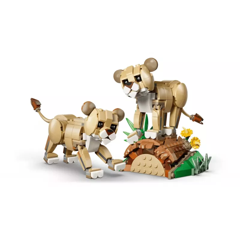 LEGO Creator 3 en 1 31386 Animales salvajes: león majestuoso (839 piezas)