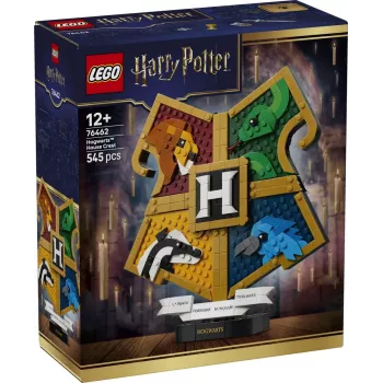 LEGO Harry Potter 76462 Escudos de las casas de Hogwarts (545 piezas)