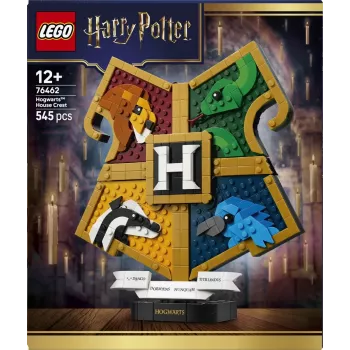 LEGO Harry Potter 76462 Escudos de las casas de Hogwarts (545 piezas)