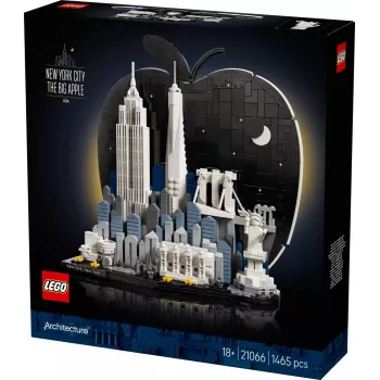 LEGO Architecture 21066 Nueva York - La Gran Manzana (1465 piezas)