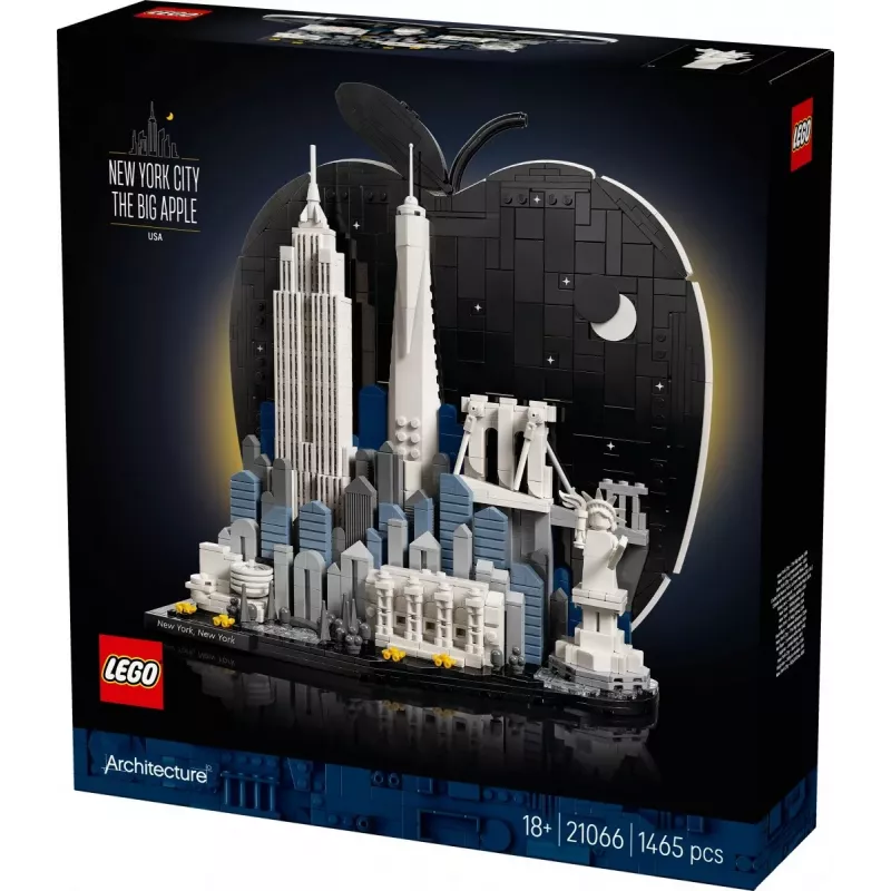 LEGO Architecture 21066 Nueva York - La Gran Manzana (1465 piezas)