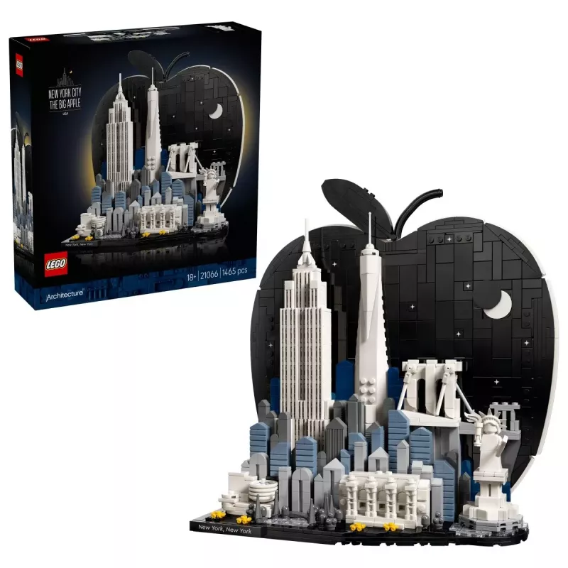 LEGO Architecture 21066 Nueva York - La Gran Manzana (1465 piezas)