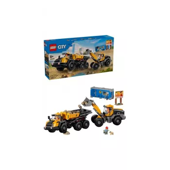LEGO City 60494 Camión volquete y pala cargadora (1132 piezas)