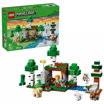 LEGO Minecraft 21593 Aventura de la primera noche (301 piezas)
