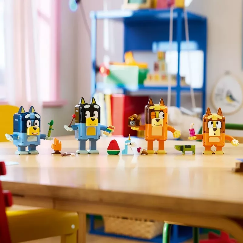 LEGO Bluey 11217 La familia Bluey de ladrillos (466 piezas)