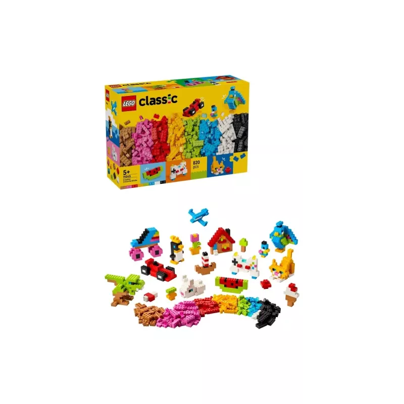 LEGO Classic 11045 Ladrillos creativos de colores (820 piezas)