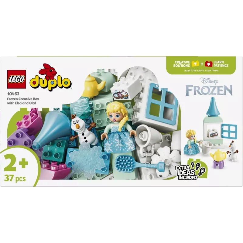 LEGO DUPLO Disney 10462 Caja creativa de Frozen con Elsa y Olaf (37 piezas)