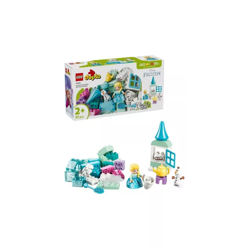 LEGO DUPLO Disney 10462 Caja creativa de Frozen con Elsa y Olaf (37 piezas)