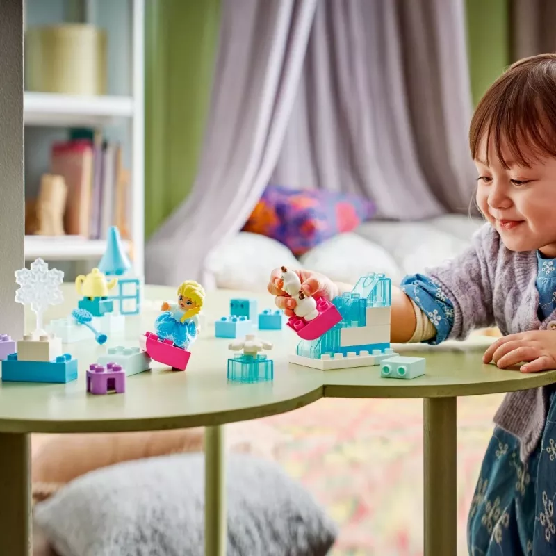 LEGO DUPLO Disney 10462 Caja creativa de Frozen con Elsa y Olaf (37 piezas)