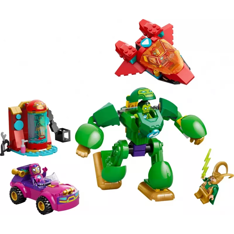 LEGO Marvel 11211 Loki vs. Equipo Iron Man (204 piezas)