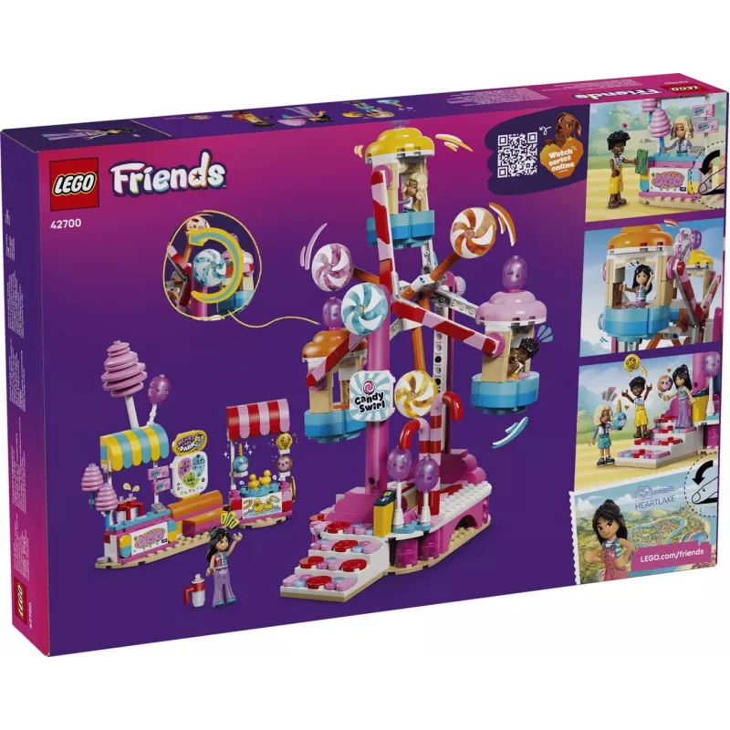 LEGO Friends 42700 Noria gigante de dulces y cupcakes (602 piezas)