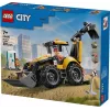 LEGO City 60480 Cargadora excavadora amarilla (301 piezas)