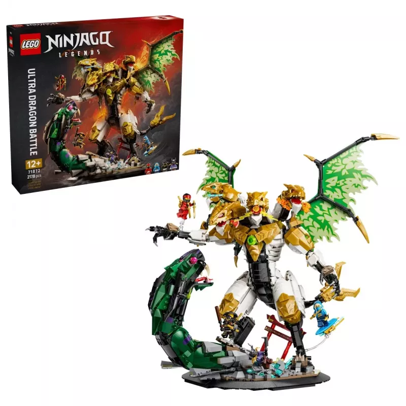 LEGO NINJAGO 71872 Batalla del ultra dragón (2178 piezas)