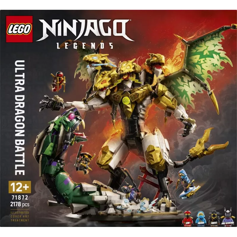 LEGO NINJAGO 71872 Batalla del ultra dragón (2178 piezas)