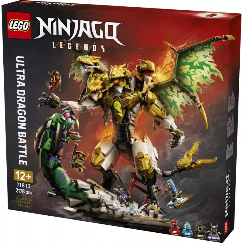 LEGO NINJAGO 71872 Batalla del ultra dragón (2178 piezas)