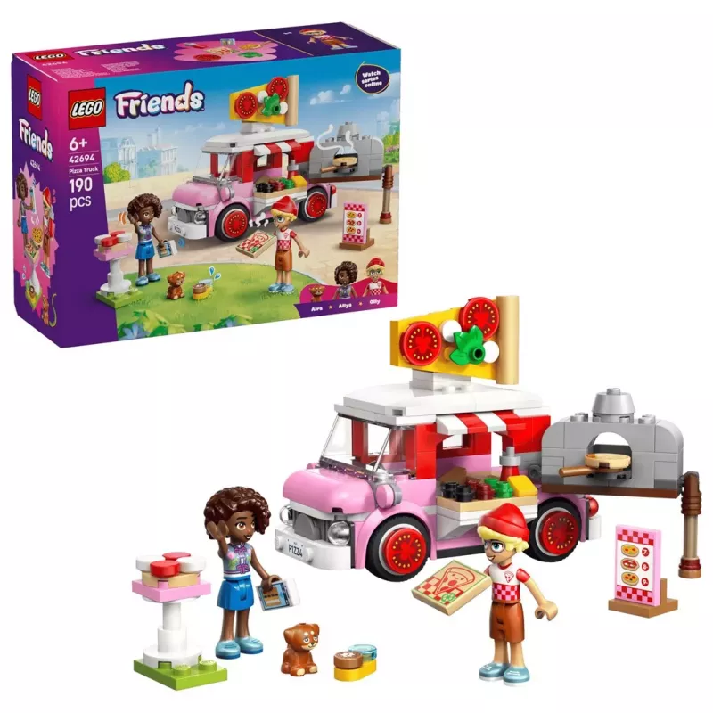 LEGO Friends 42694 Camión de pizza (190 piezas)