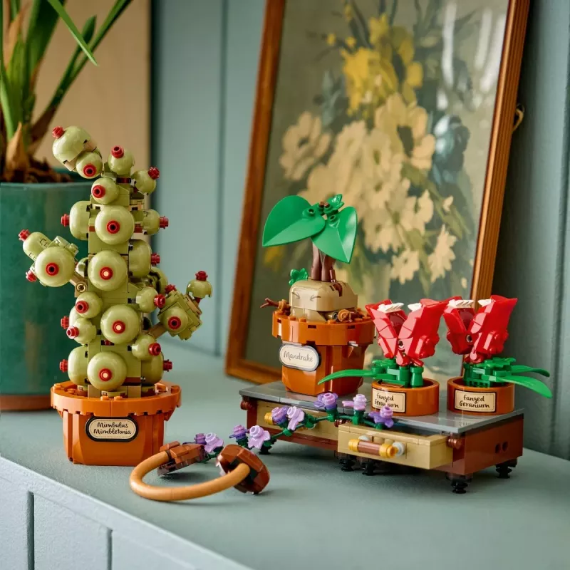 LEGO Harry Potter 76474 Plantas de herbología de Hogwarts (817 piezas)