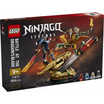 LEGO NINJAGO 71871 Batalla en la hoja del dragón (1016 piezas)