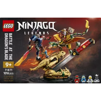 LEGO NINJAGO 71871 Batalla en la hoja del dragón (1016 piezas)