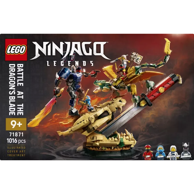 LEGO NINJAGO 71871 Batalla en la hoja del dragón (1016 piezas)