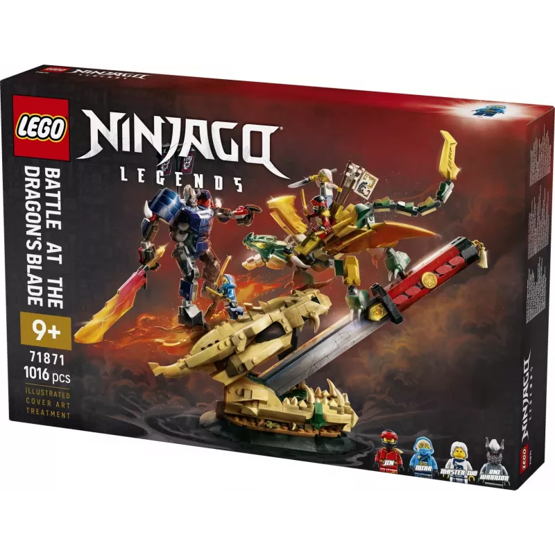 LEGO NINJAGO 71871 Batalla en la hoja del dragón (1016 piezas)