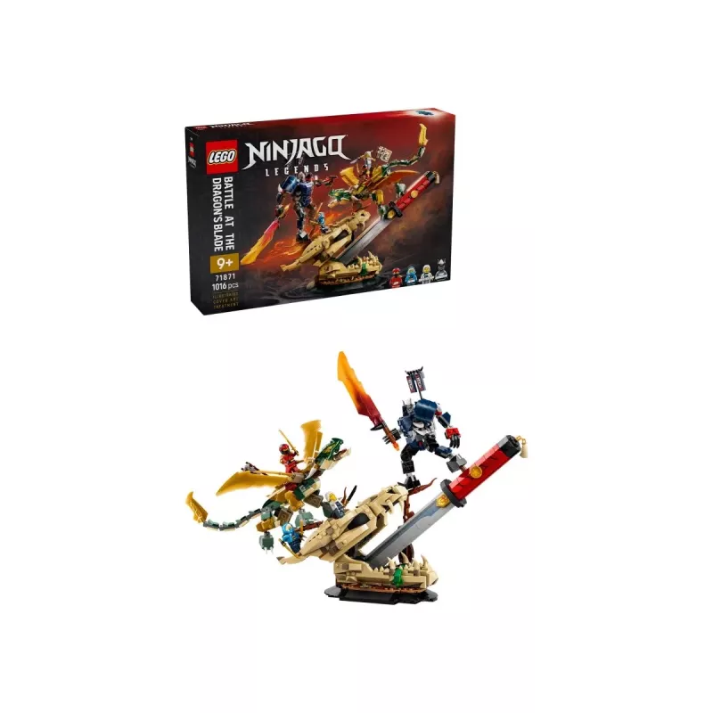 LEGO NINJAGO 71871 Batalla en la hoja del dragón (1016 piezas)